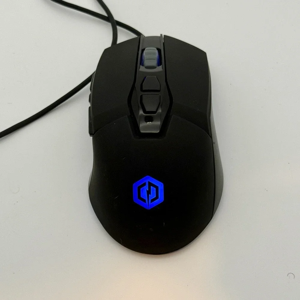 CyberPowerPC Elite M1-131 Wired RGB Gaming Optical Mouse USB Tested Working - Picture 8 of 14